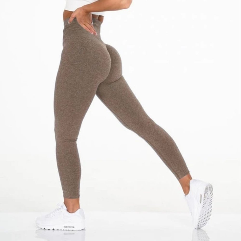 2for25 - NV Seamless leggings light brown (mocha)